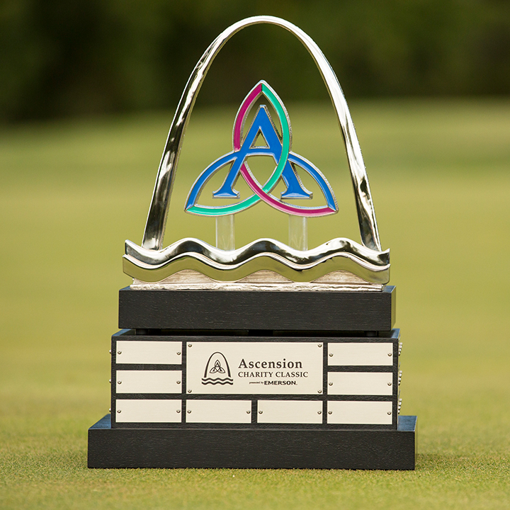 Ascension Charity Classic Perpetual Trophy made by Malcolm DeMille